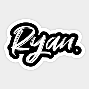 Name Ryan Sticker